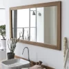 Milano - Miroir En Teck Massif 140x70 Cm