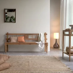 Paula - Banc En Teck Massif Recyclé