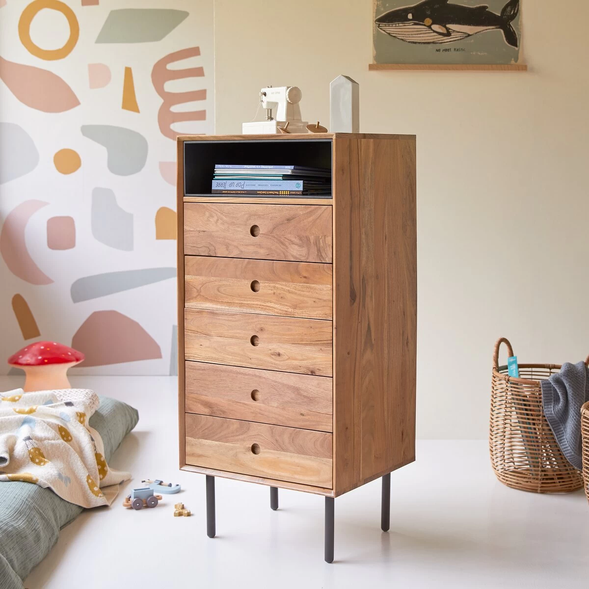 Pavel - Chiffonnier Enfant En Acacia – Image 4