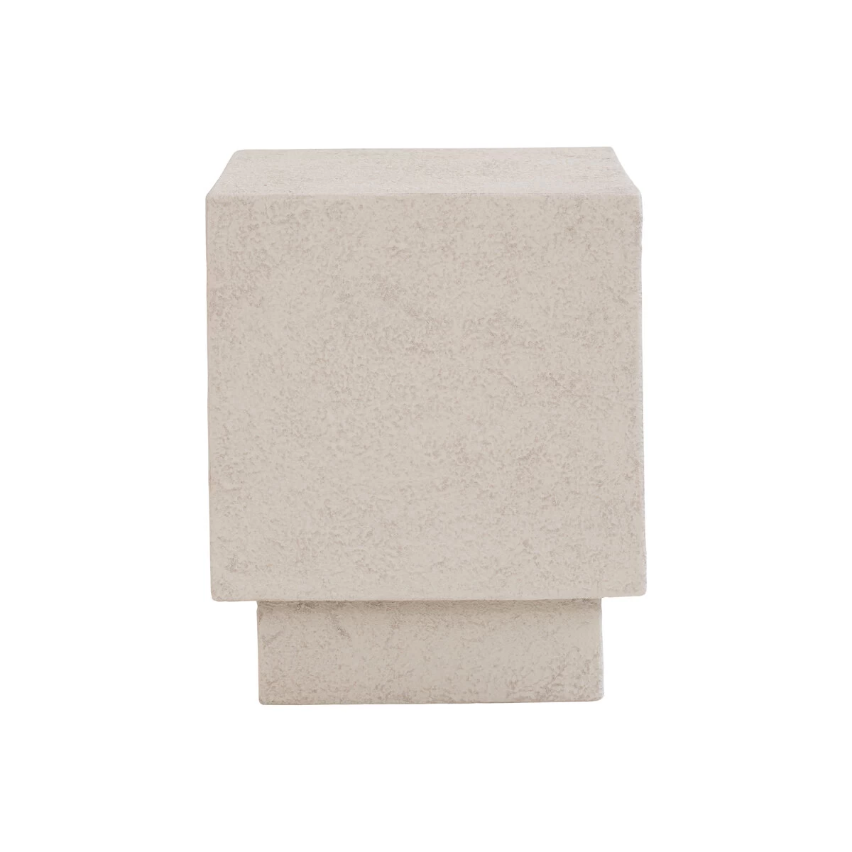 Petrina - Bout De Canapé En Manguier, Blanc