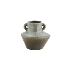 Silas - Vase En Grès, 20 Cm