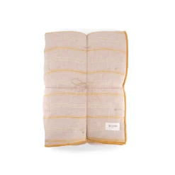 Stripes - Couverture En Lin, Sand