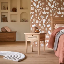 Suzette - Chevet Enfant En Teck Massif