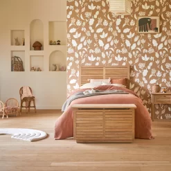 Suzette - Coffre Enfant En Teck Massif