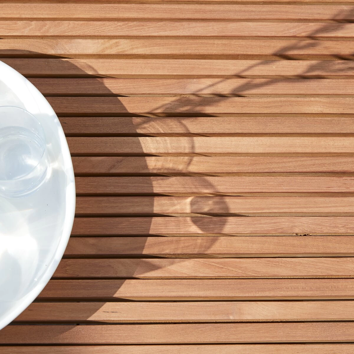 Fado - Table Basse De Jardin En Teck Massif – Image 2