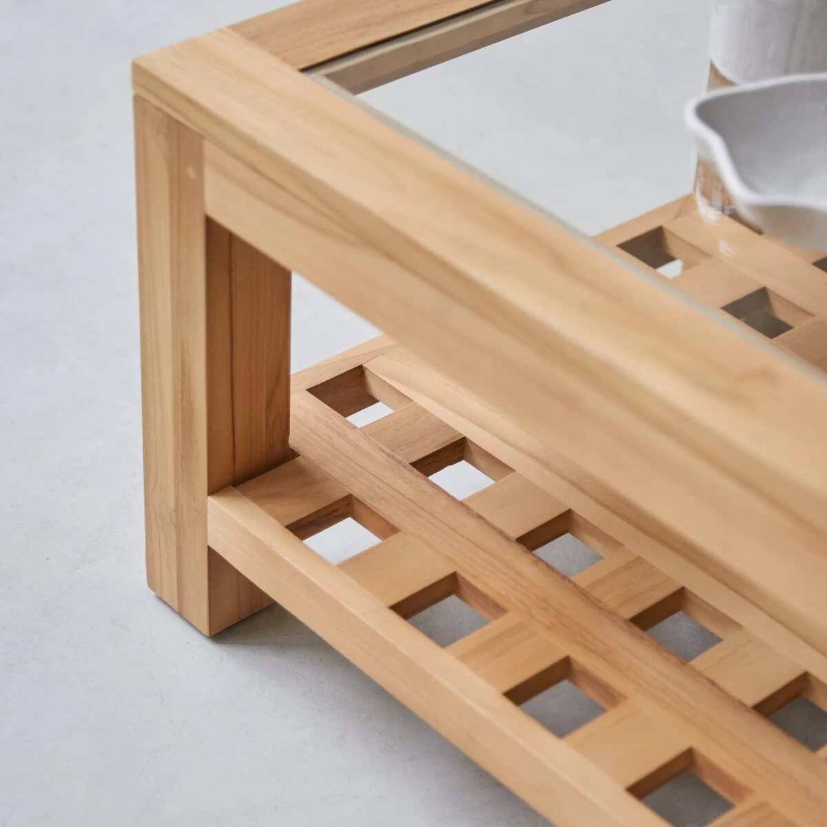 Kwad - Table Basse En Teck Massif – Image 3