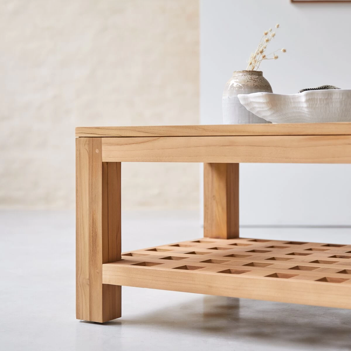 Kwad - Table Basse En Teck Massif – Image 4
