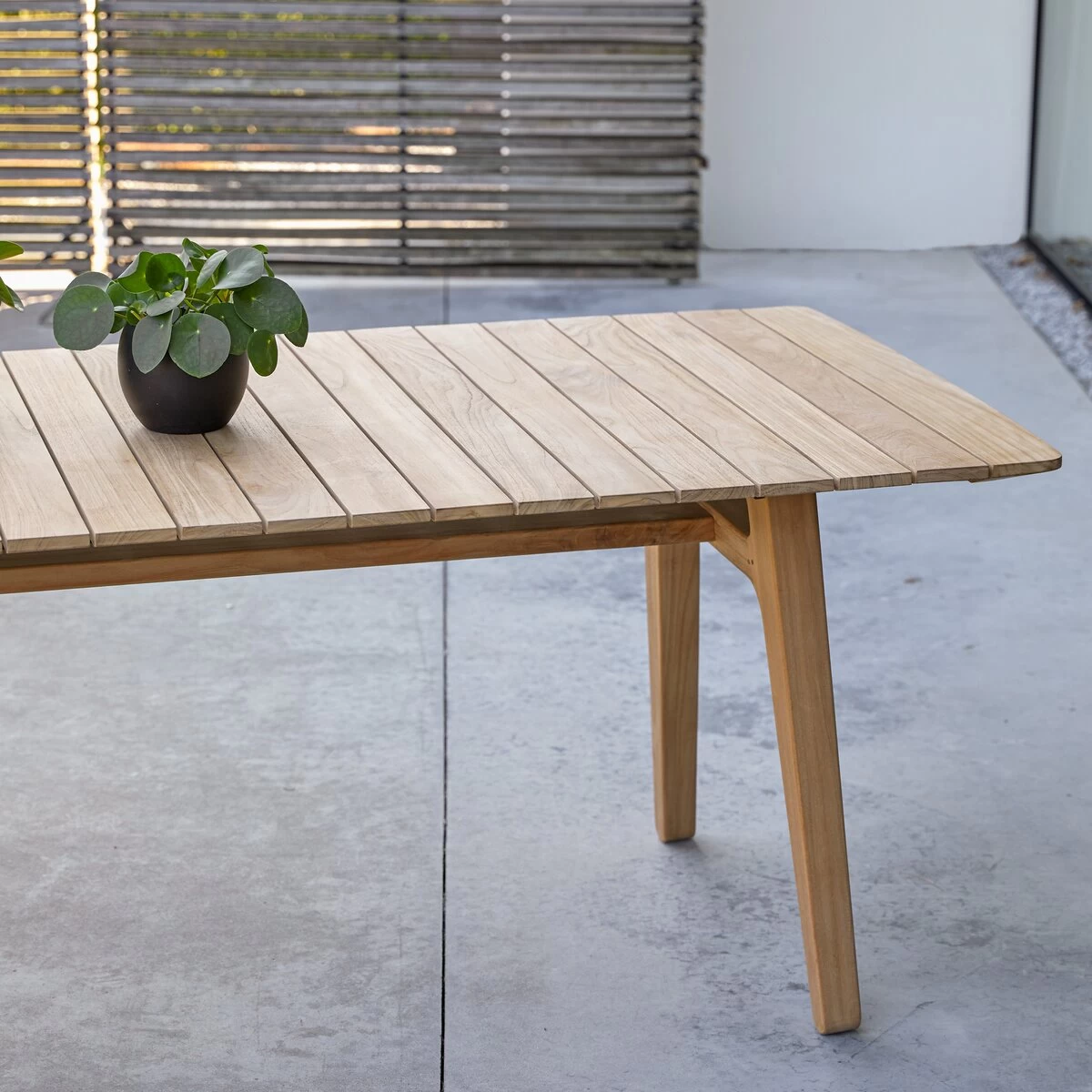 Antioni - Table De Jardin En Teck Massif 8/10 Pers. – Image 2
