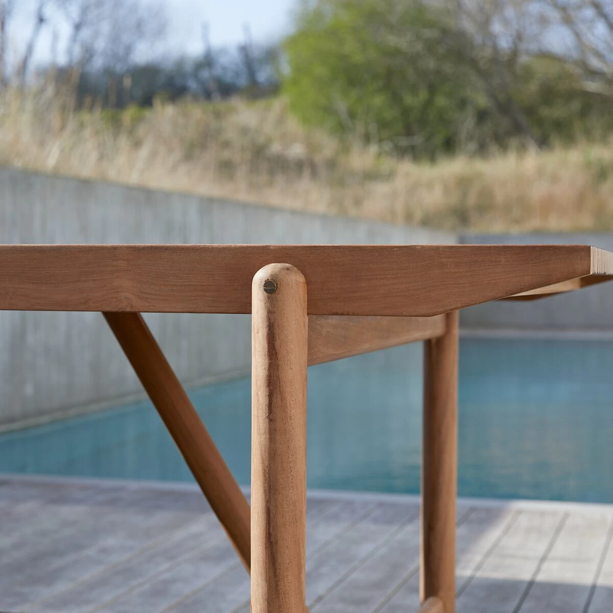 Fado - Table De Jardin En Teck Massif 6/8 Pers. – Image 3