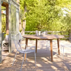 Grasshopper - Table De Jardin En Teck Massif Recyclé 8 Pers.