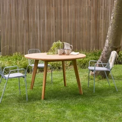 Mila - Table De Jardin En Teck Massif 6 Pers.