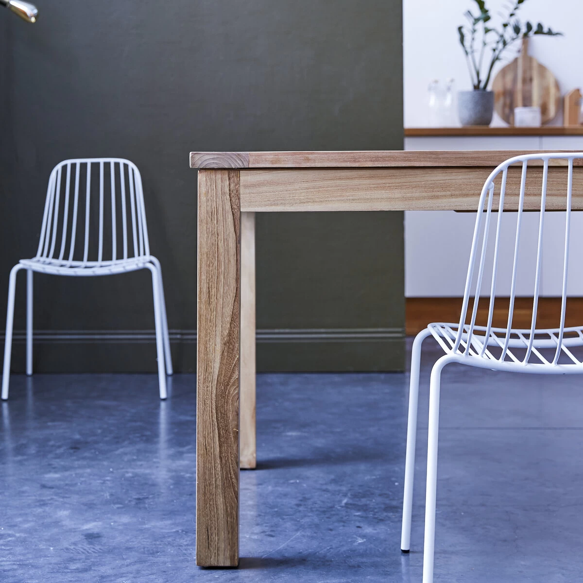 Cloé - Table En Teck Massif à Rallonge 6/8 Pers. – Image 4