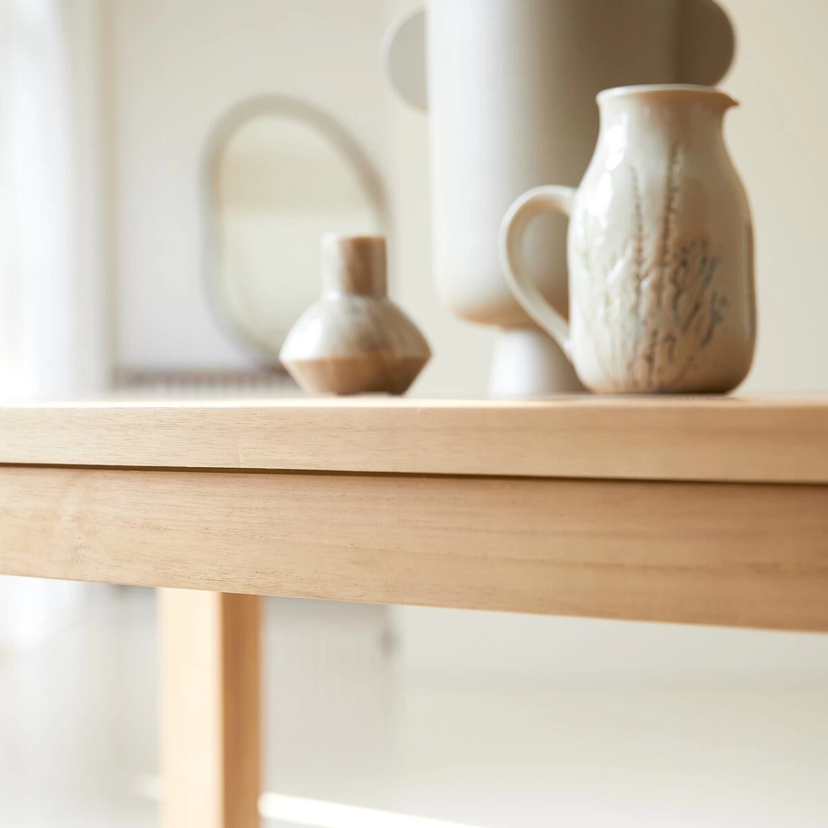 Coffee Tek - Table En Teck Massif 6/8 Pers. – Image 2