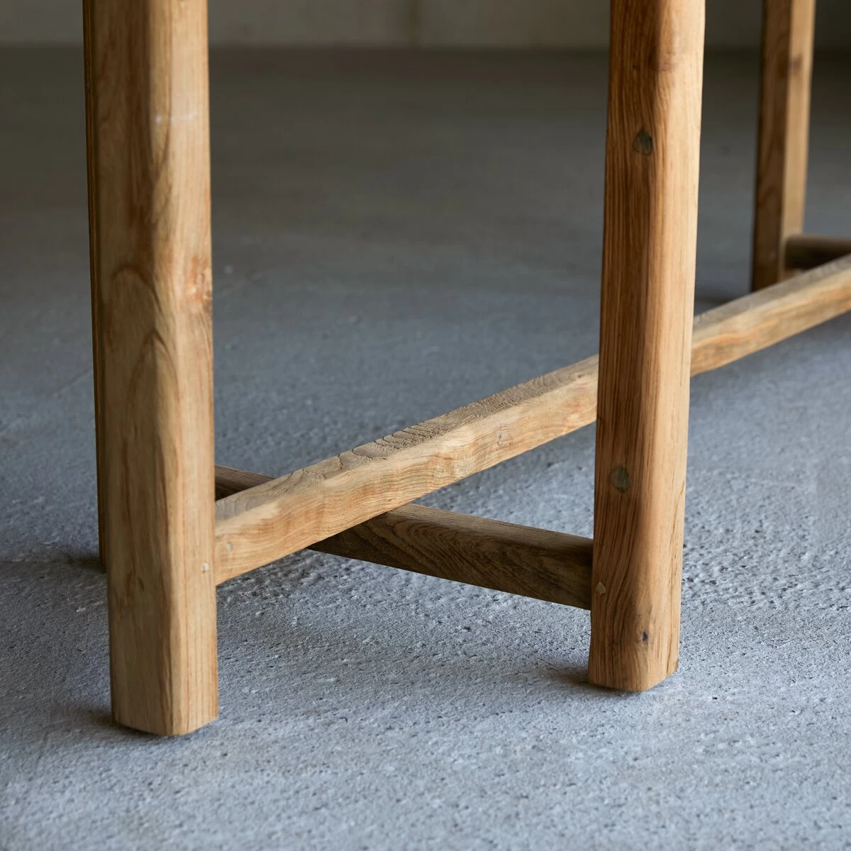 Antonia - Table En Teck Massif Recyclé 6-8 Pers – Image 5