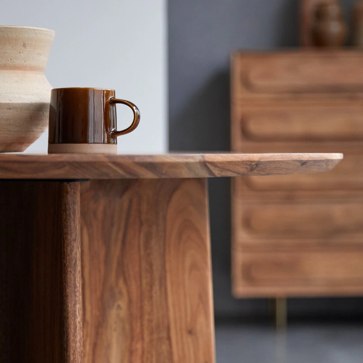 Anja - Table Ronde En Palissandre Massif 4 Pers – Image 2