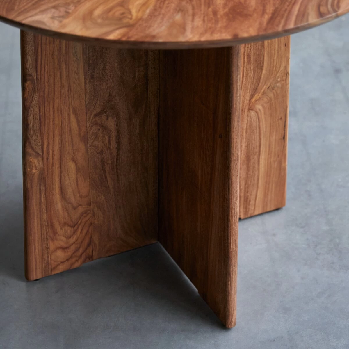 Anja - Table Ronde En Palissandre Massif 4 Pers – Image 5