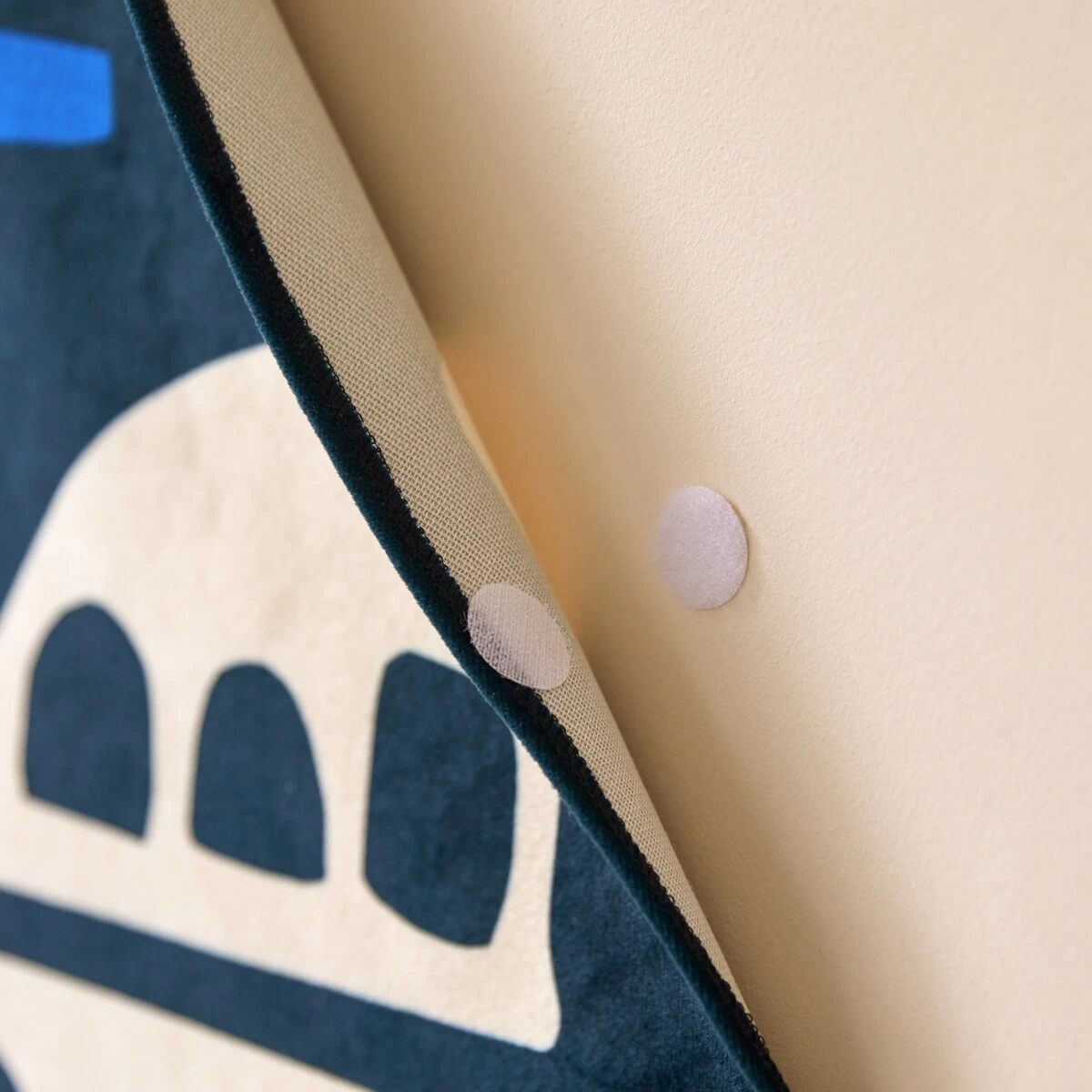 Babylone Tour - Tenture Tête De Lit Française 90x70 Cm, Blue – Image 3