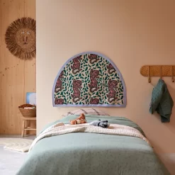 Féline - Tenture Tête De Lit Française 90x70 Cm