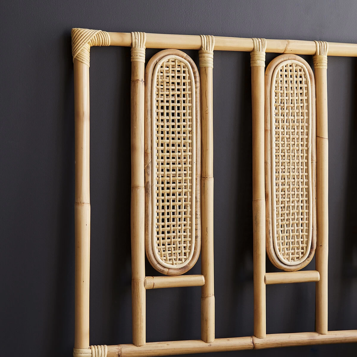 Paulette - Tête De Lit En Rotin Cannée 160 Cm – Image 3