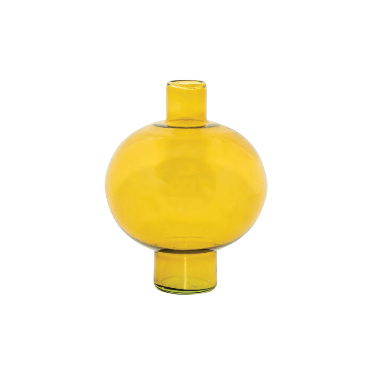 Leo - Vase En Verre Recyclé, Vert