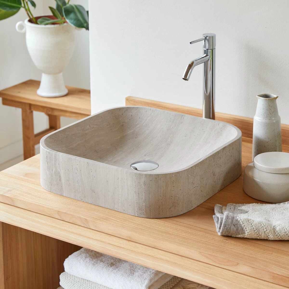 Perseus - Vasque En Marbre Grey – Image 4