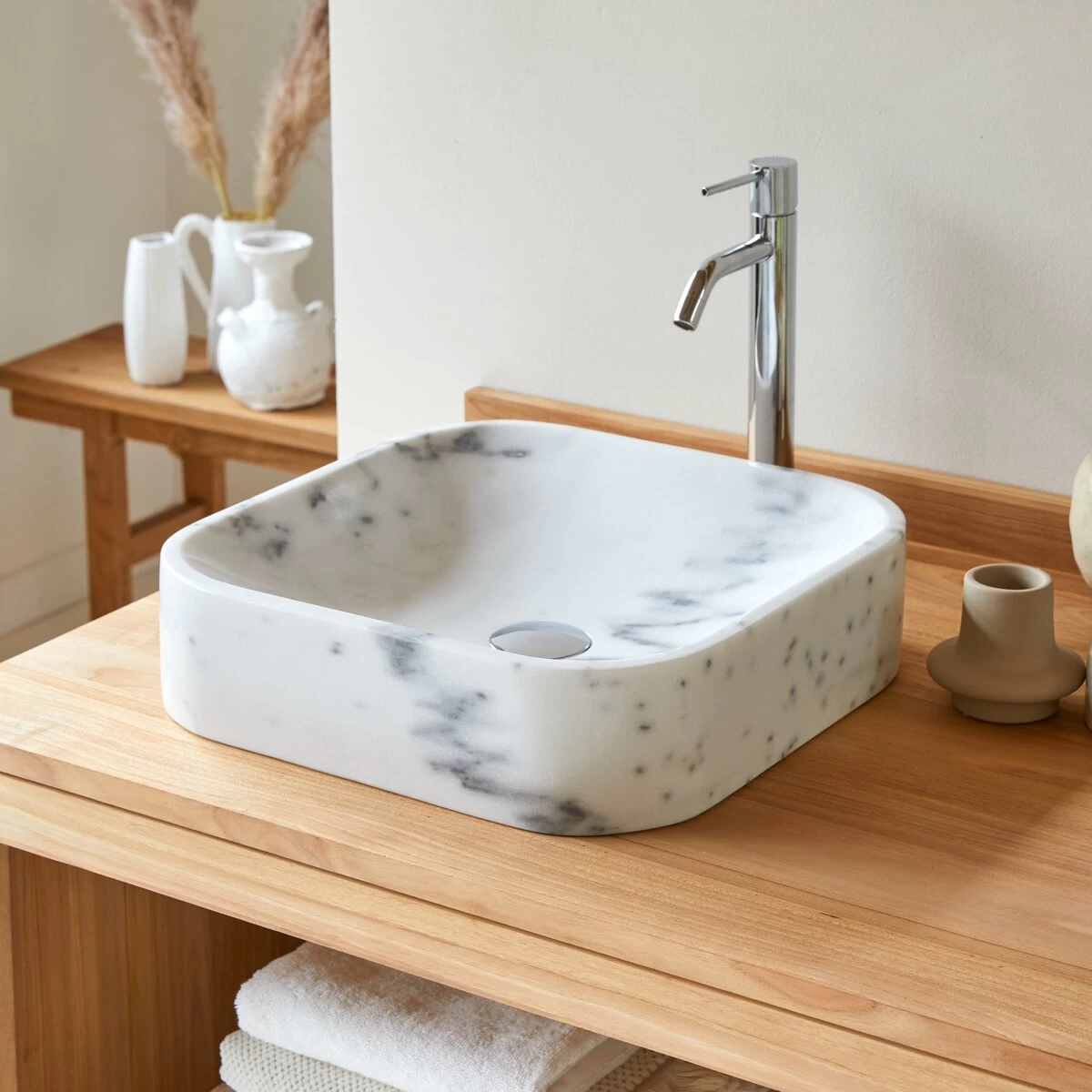 Perseus - Vasque En Marbre White – Image 4