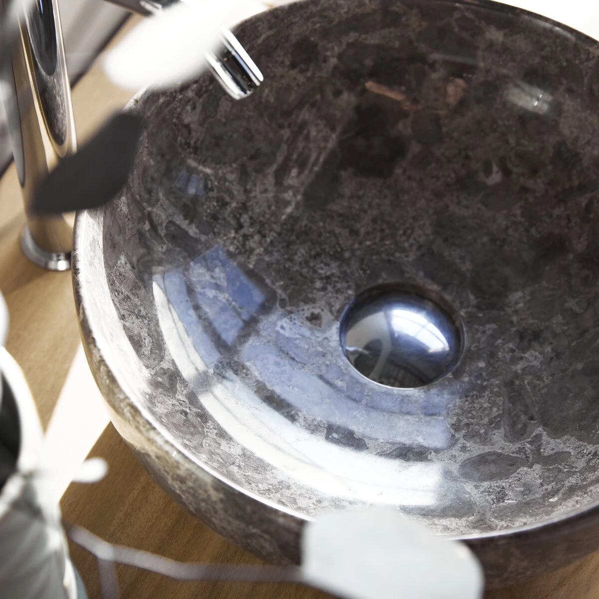 Pia - Vasque En Marbre Light Grey – Image 5