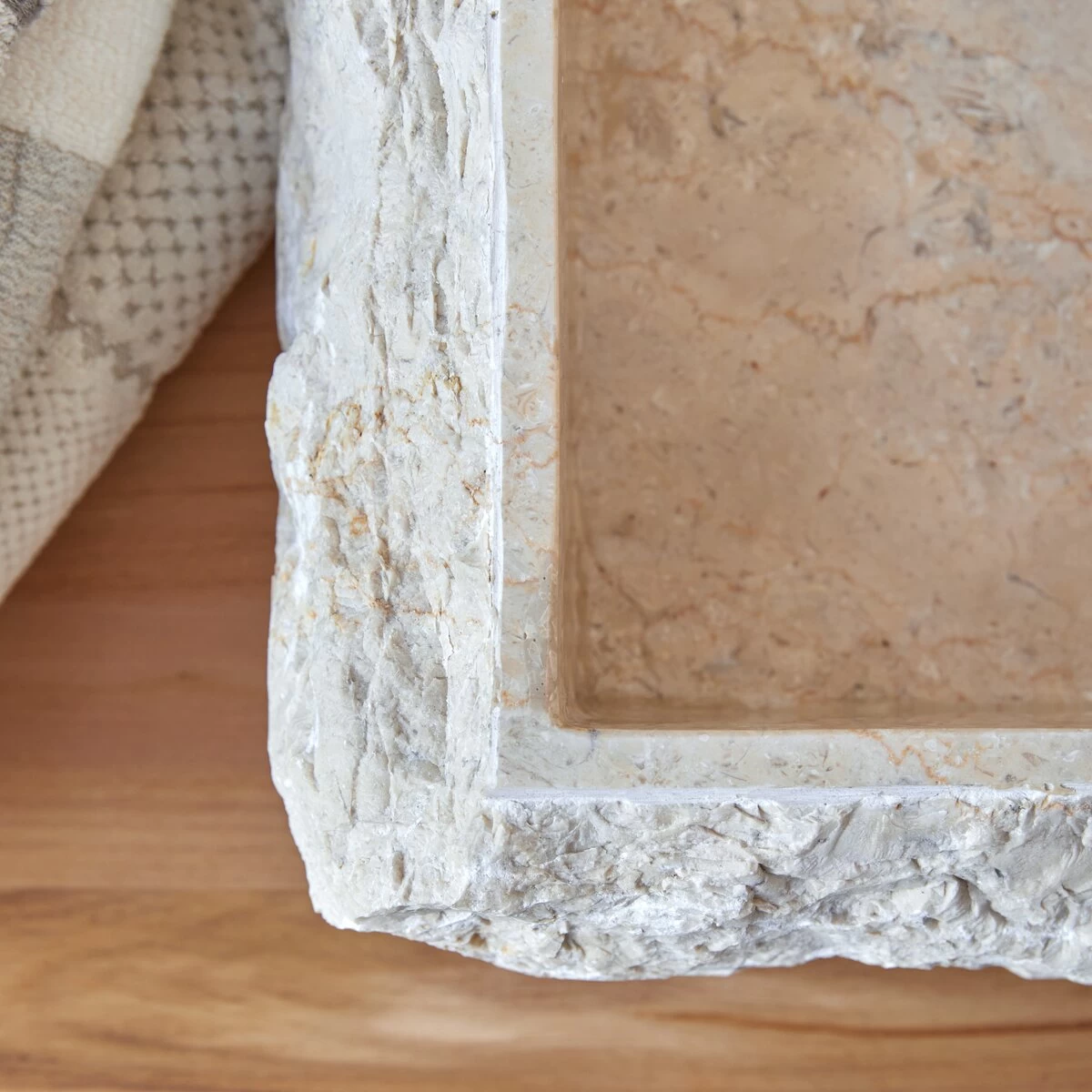 Scrula Slim - Vasque En Marbre Cream – Image 5