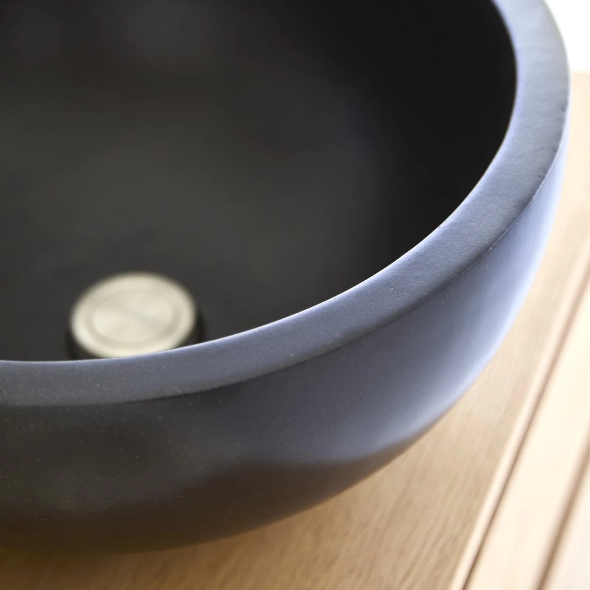 Isa - Vasque En Terrazzo Black – Image 4