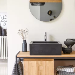 Pegase - Vasque En Terrazzo Black