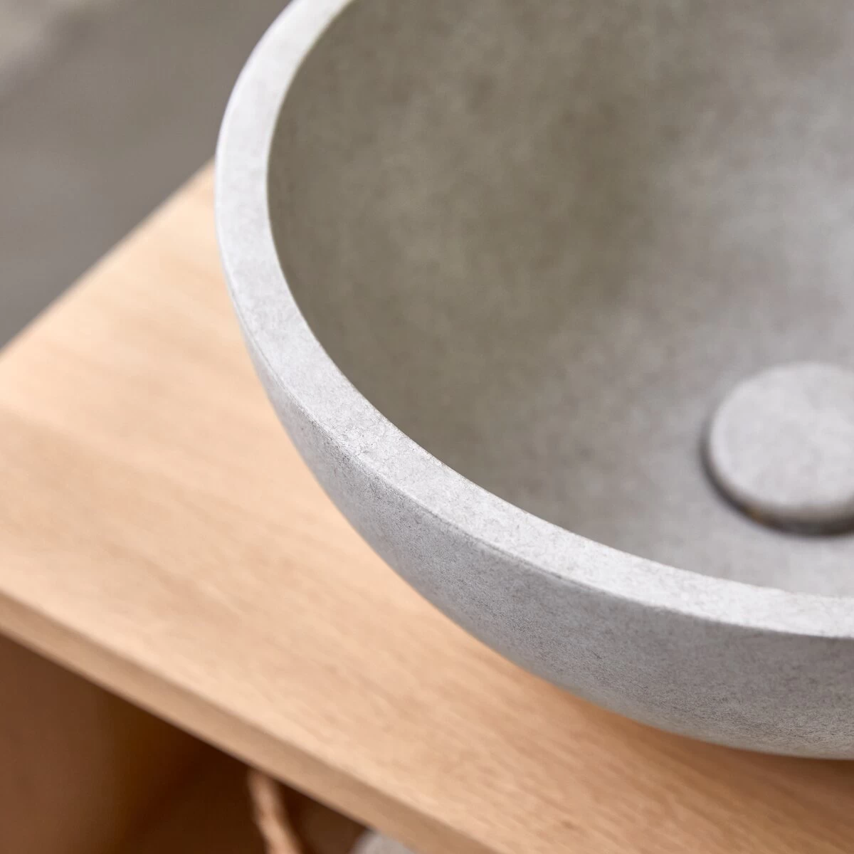 Micha - Vasque Ronde Béton Grey – Image 4