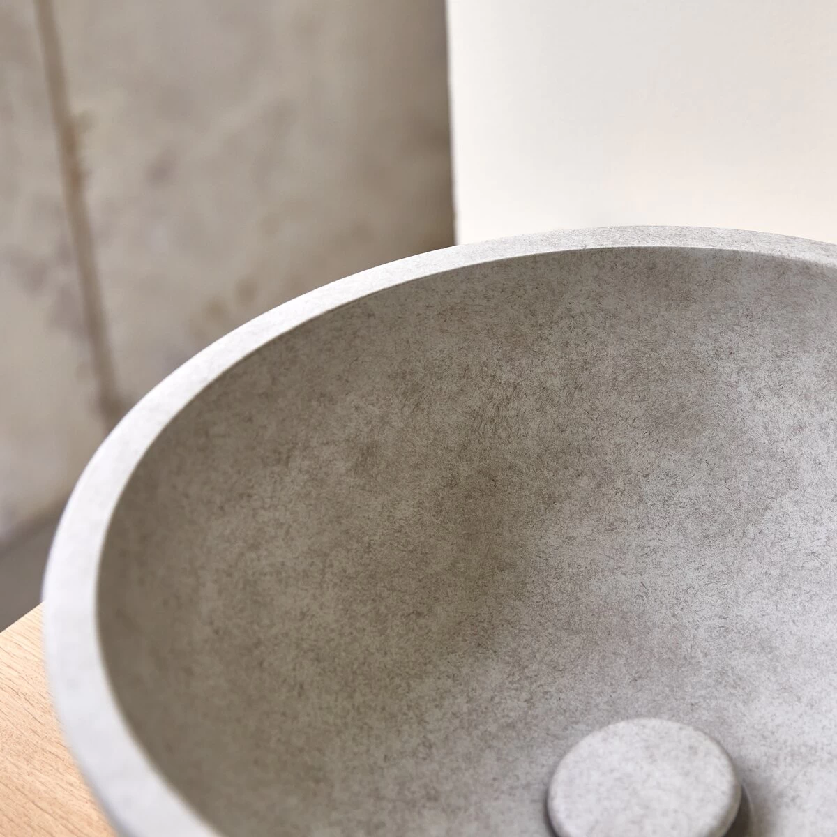 Micha - Vasque Ronde Béton Grey – Image 5