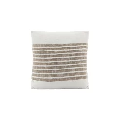 Yarn - Housse De Coussin En Coton 50x50 Cm, Light Brown